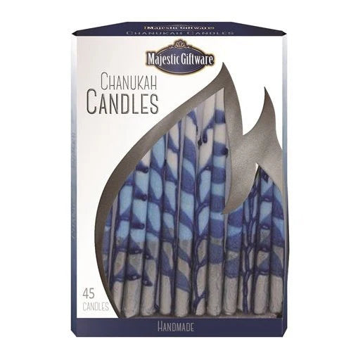 Chanukah Candles - Executive Collection - 45 Pack - 6"