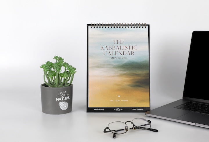 Kabbalistic Calendar: Desktop 2026-2027
