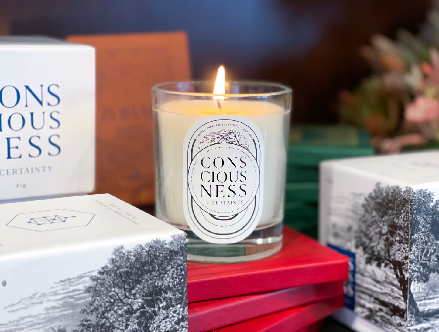 Consciousness & Certainty Candle - Fig Scent