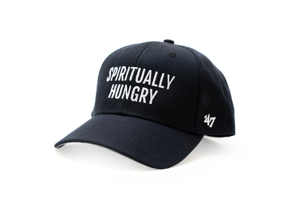 Spiritually Hungry Baseball Cap Hat (Black) – The Kabbalah Store US