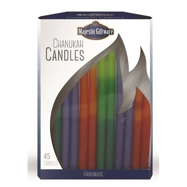 Chanukah Candles - Executive Collection - 45 Pack - 6"