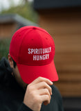 Spiritually Hungry Baseball Cap Hat (Red)