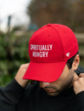 Spiritually Hungry Baseball Cap Hat (Red)