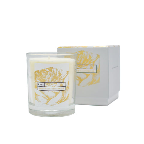 Growth & Transformation Candle - Rose Scent