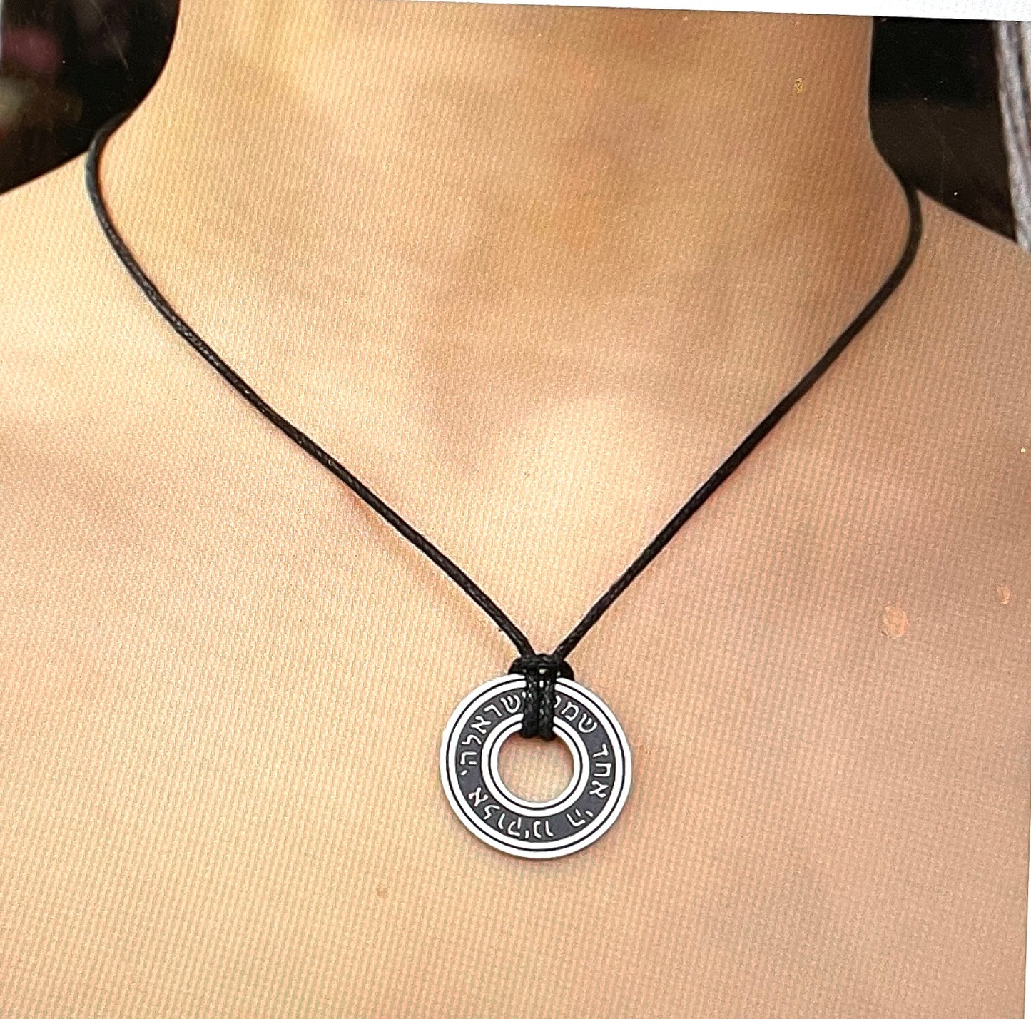 Shema Rope Necklace Stainless Steel