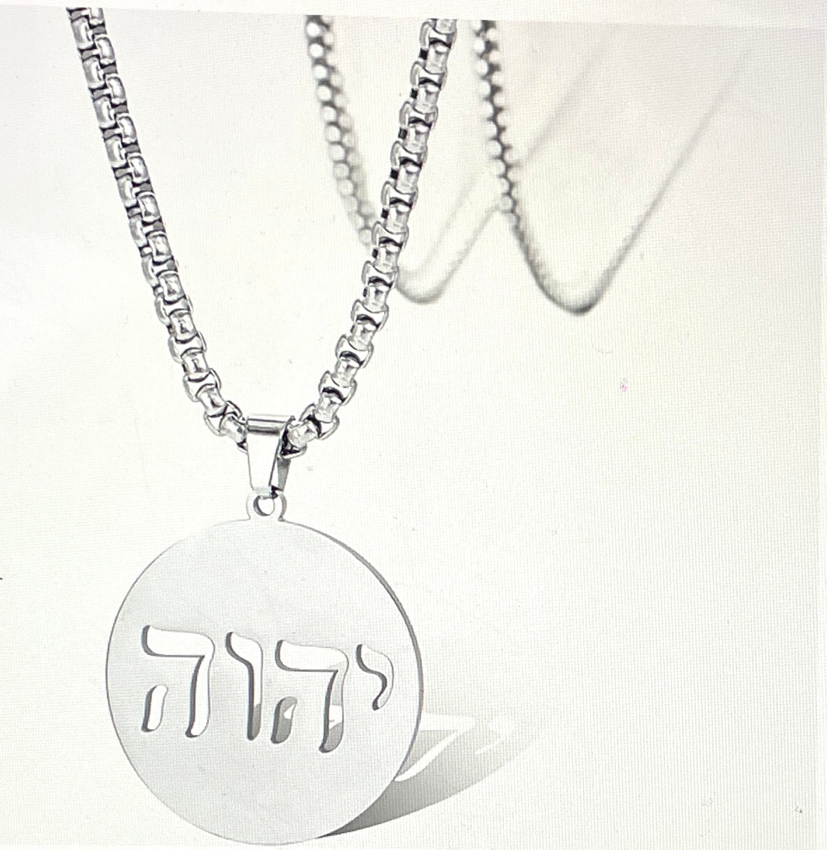 Tetragrammaton Necklace Stainless Steel