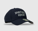 Spiritually Hungry Baseball Cap Hat (Dark Blue)