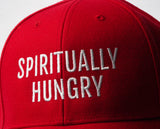 Spiritually Hungry Baseball Cap Hat (Red)