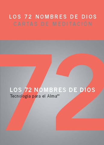 72 Names Meditation Cards Deck (Spanish Edition)