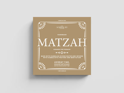 Matzah 2026, Hand Made with Kabbalah Water