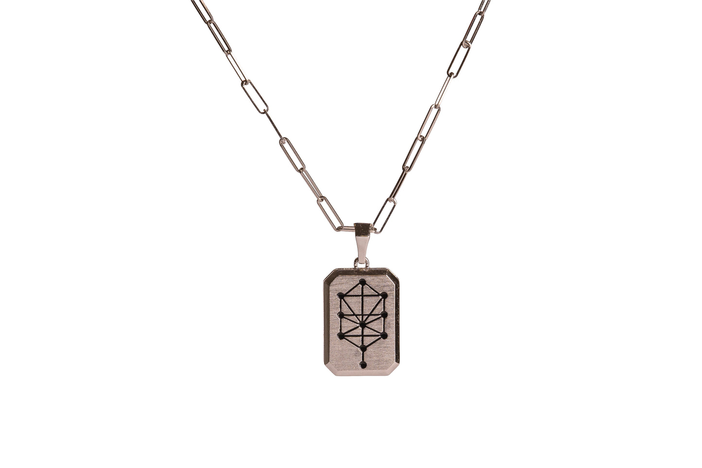 The Nano Zohar Necklace Silver