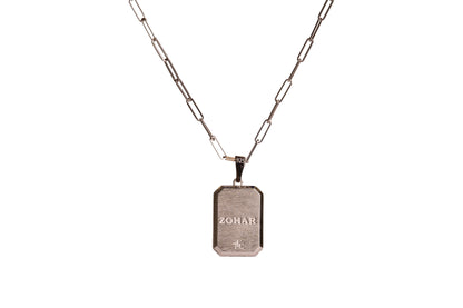 The Nano Zohar Necklace Silver
