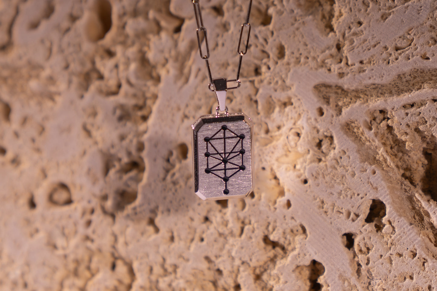 The Nano Zohar Necklace Silver