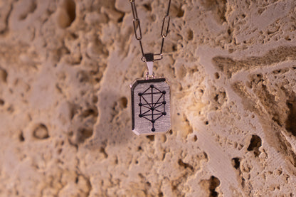 The Nano Zohar Necklace Silver
