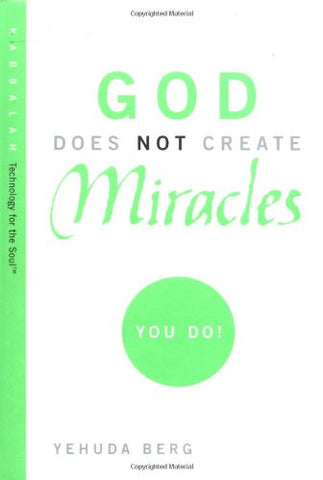 God Does Not Create Miracles (EN, HC)