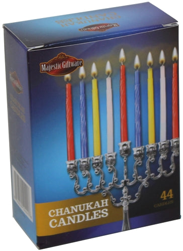 Chanukah Candles - 44 Pack - Regular - 4"