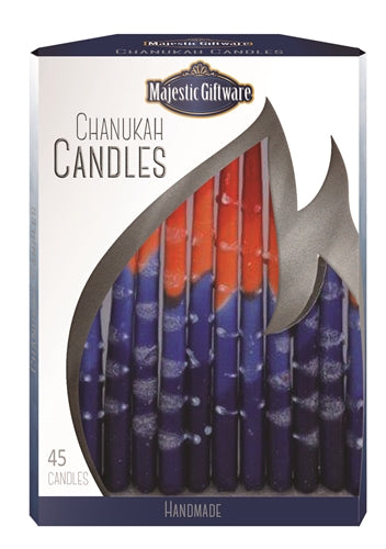Chanukah Candles - Executive Collection - 45 Pack - 6"
