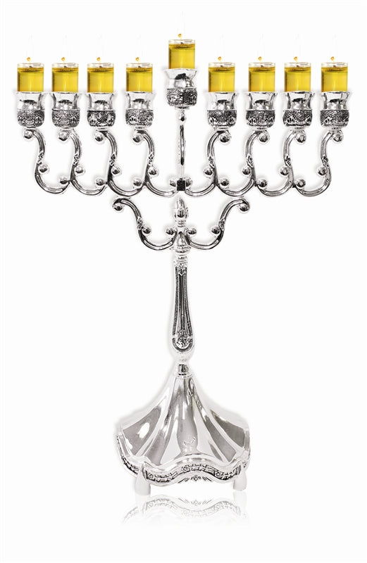 Chanukiah Menorah - Medium 11.5" H