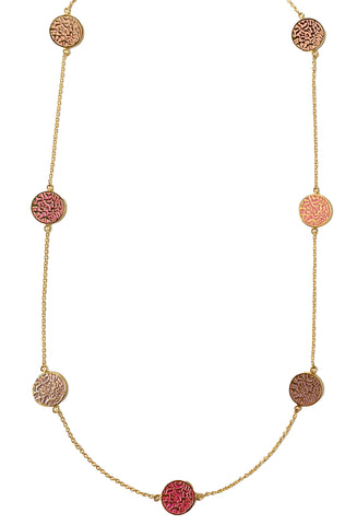 Necklace: Yellow Gold Plated Charm