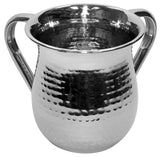 Hand Wash Cup & Bowl (Stainless Steel Silver - Sold Separately)
